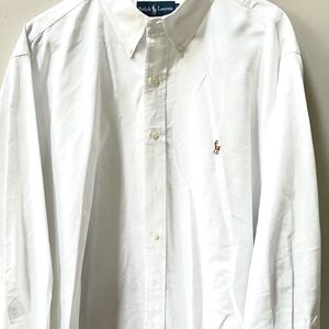 Polo Ralph Lauren Men's Classic Fit Long Sleeve Oxford Shirt, Size 18-34/35